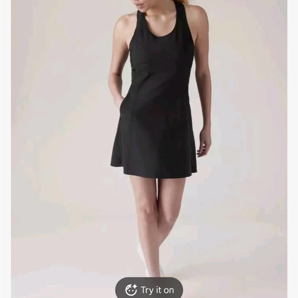 Athleta Women’s Levitate Dress Black size L
